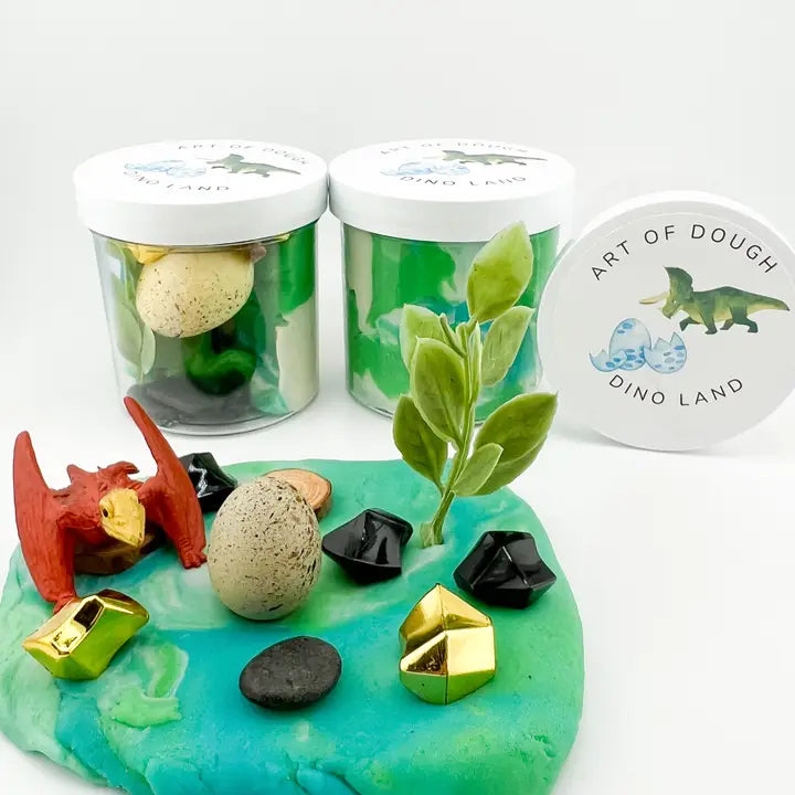 Dinosaur Sensory Dough Jar