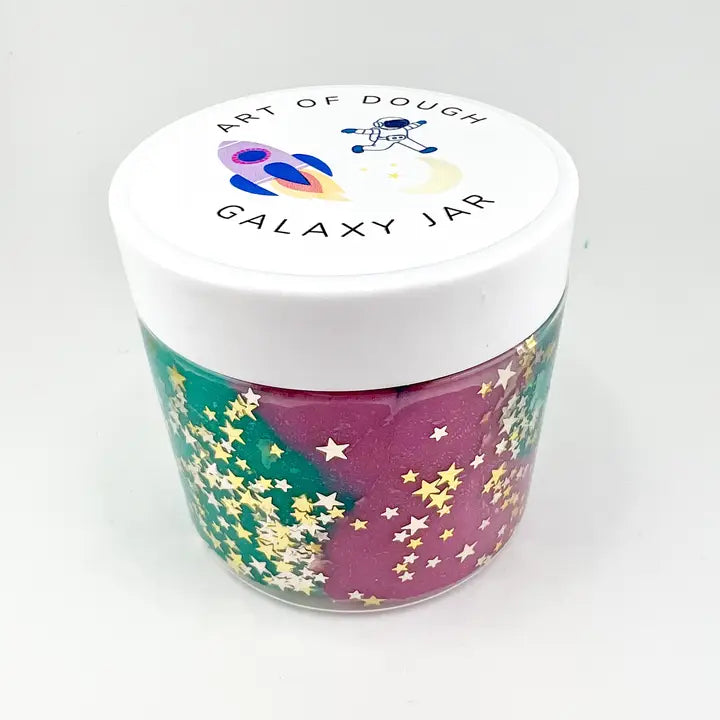 Space/Galaxy Sensory Dough Jar