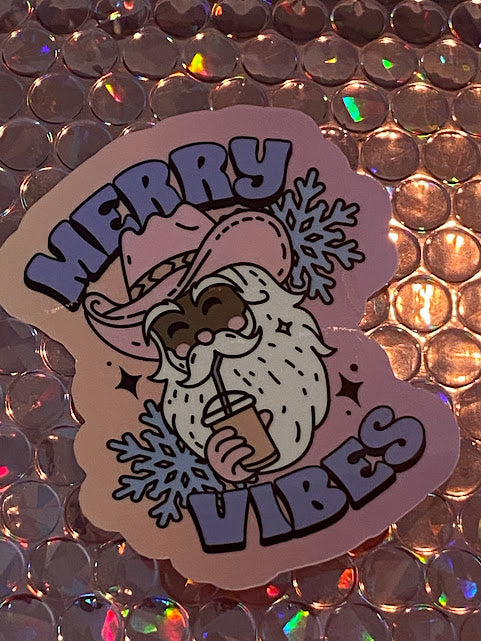 Sticker - Merry Vibes