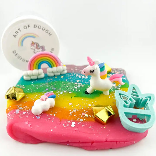 Unicorn Sensory Dough Jar