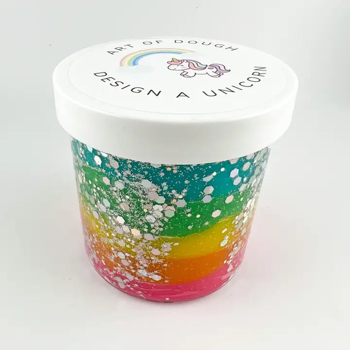 Unicorn Sensory Dough Jar